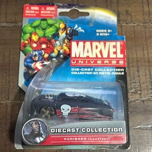 2011 Marvel Maisto Die-Cast Punisher Car Leadfoot